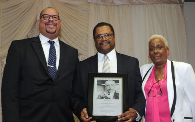 Alex Johnson received the Reverend Leon Howard Sullivan Award