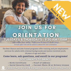 Best Chance Orientation Flyer