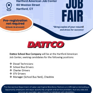 6-22-26 DATTCO Hartford Job Fair Flyer