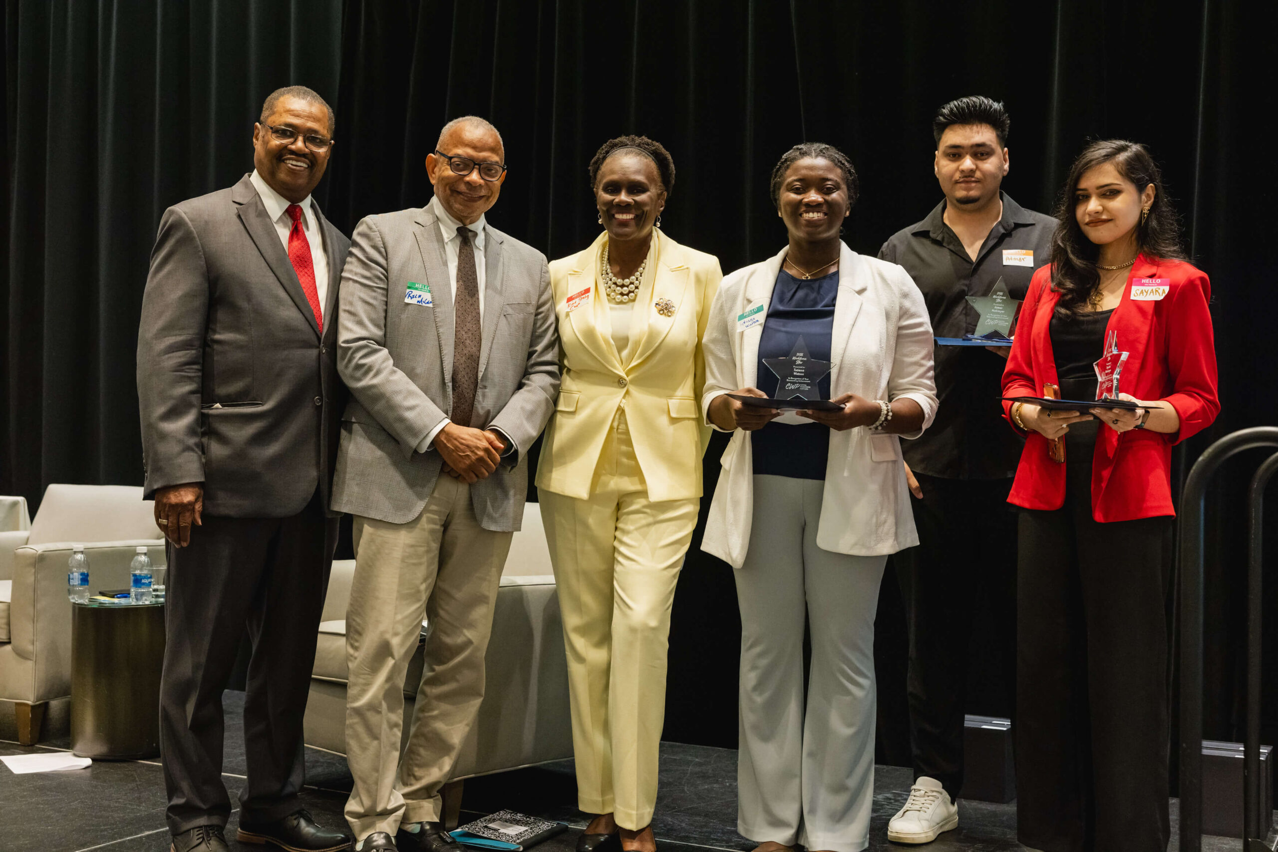 Awardee with CWP Board and Leadership Staff at the 2025 Annual Meeting
